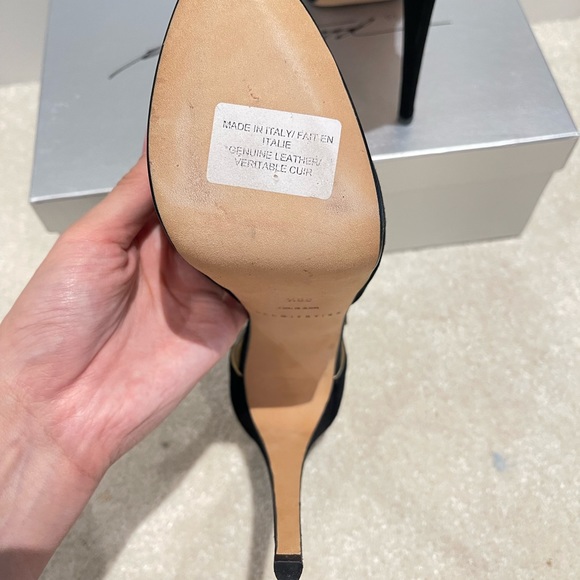 Brian Atwood platform open toe heels - Picture 4 of 10